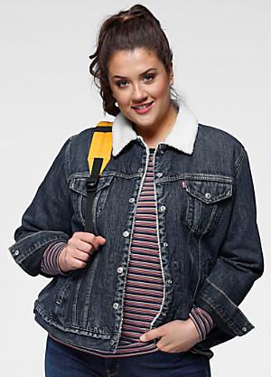 levi's plus size denim jacket