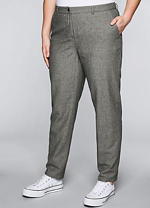 plus size stretch chinos