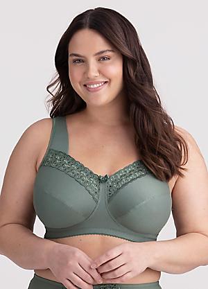 Miss Mary Lovely Lace Support Brief Green