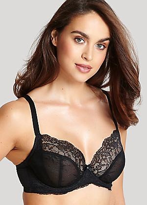 PLUS SIZE BRAS Panache Lingerie Floris 7311 Balconette Balcony Non Padded  Bra £12.34 - PicClick UK