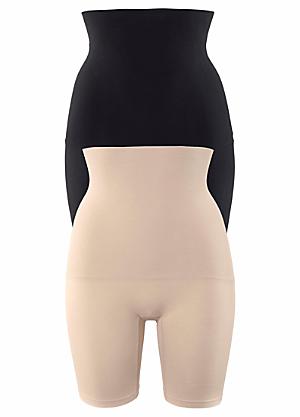 Pack of 2 Shapewear Women's Tummy Control Figure-Shaping Bodice