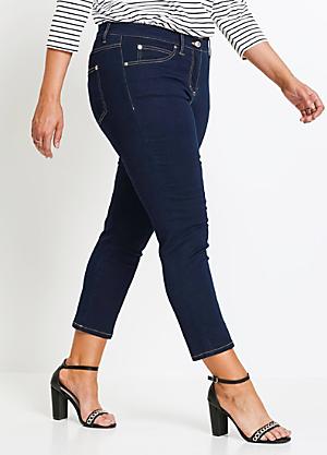 elasticated womens jeans