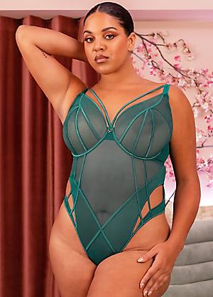 Shop for Scantilly by Curvy Kate, Green, Lingerie