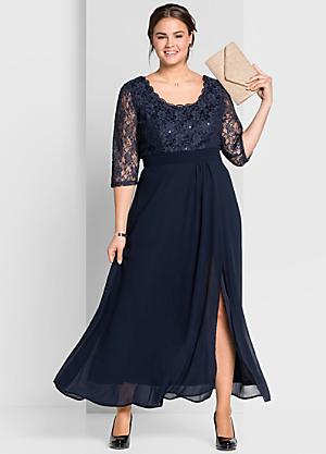 navy blue dress size 22 Online Shopping