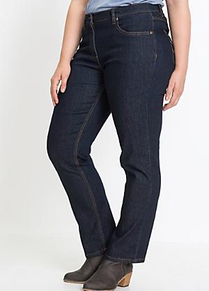 Plus Size Women's Straight Leg Jeans, Sizes 14-32
