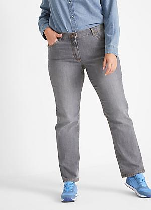 Plus size gray outlet jeans