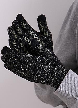 Twinset Gloves in Quilted Synthetic Leather