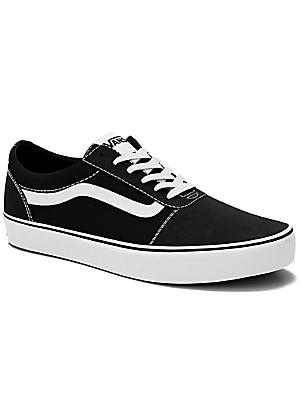 Shop for Vans Size 4 Black White Curvissa Plus Size