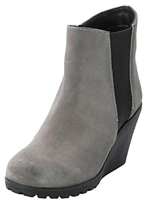 grey wide fit boots