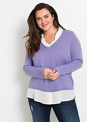 Sfera jumper Purple M discount 63% WOMEN FASHION Jumpers & Sweatshirts Jumper Casual 