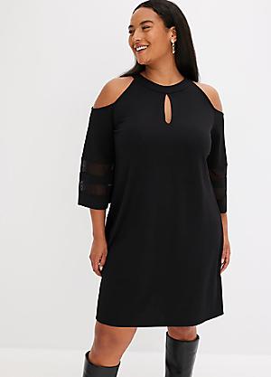 Shop for Cold Shoulder Dresses Fashion Curvissa Plus Size