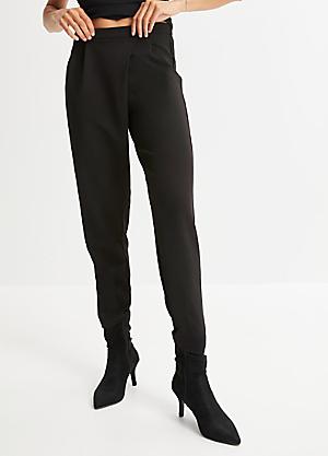 Buy Phase Eight Black Sabrina Zip Hem Ponte Trousers from the Next