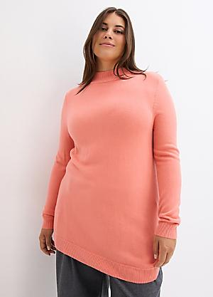 Long plus size jumpers hotsell