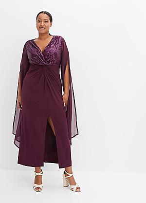 Shop for Purple Occasion Dresses Dresses Fashion Curvissa Plus Size