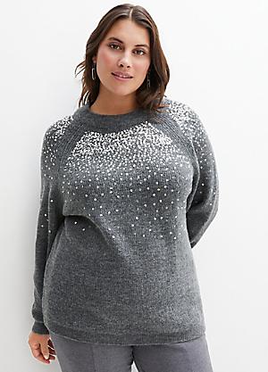 bonprix Sparkly Knit Jumper