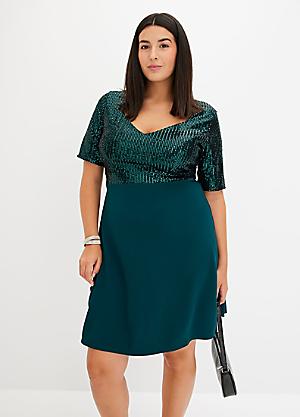 Green dress size 20 best sale