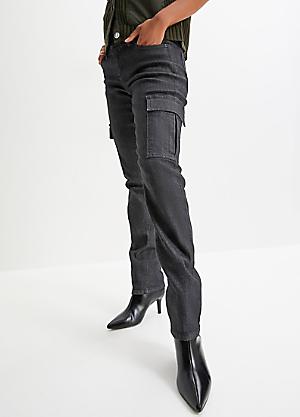 Buy D&B PLUS SIZE WOMEN'S Stretch premium BLACK denim jeans