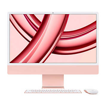 24-Inch iMac with Retina 4.5K Display: Apple M3 Chip with 8-Core CPU & 10-Core GPU, 512GB SSD - Pink | Curvissa 24-Inch iMac with Retina 4.5K Display: Apple M3 Chip with 8-Core CPU & 10-Core GPU, 512GB SSD - Pink | Curvissa