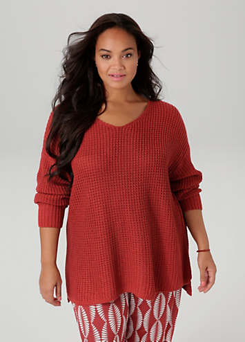 Jummer W Aniston Plus Oversize Jumper | Curvissa