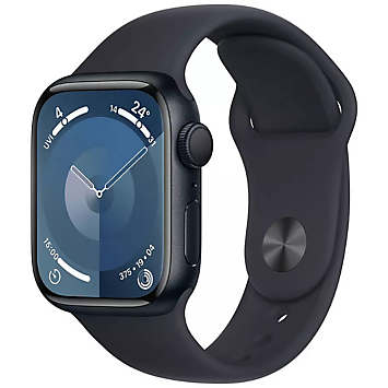 Apple Watch Series 9 GPS 41mm Midnight Aluminium Case with 