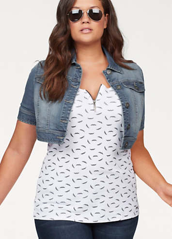 curvissa denim jacket