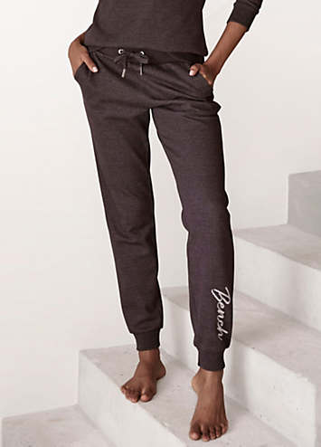 Bench. Loungewear Logo Print Jogging Pants by Bench Loungewear