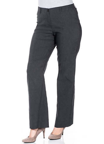 Bootcut Stretch Trousers by Sheego