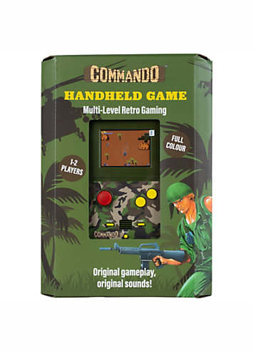Commando - Colour Handheld Arcade Game | Curvissa