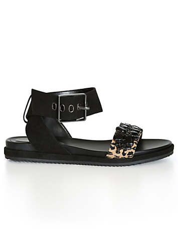 Evans sale flat sandals