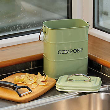 Compostero de Cocina Living Nostalgia KitchenCraft Gris Francés 3L –  Shopavia