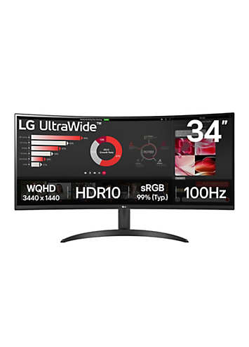 LG UltraWide Curved Monitor 34-inch | Curvissa