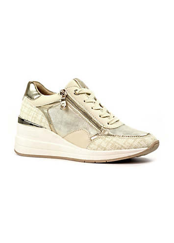 Beige Aura Training Shoes for Women