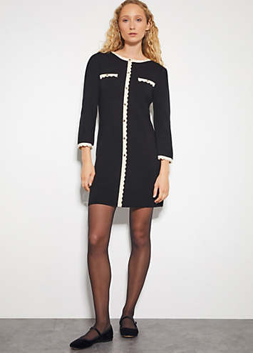 knee length dresses for ladies MONSOON BEADED MINI DRESS