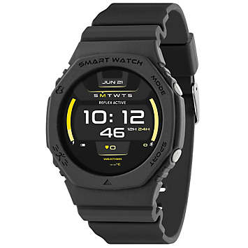 Buy REFLEX ACTIVE Series 4 Smart Watch - Black, Stainless Steel