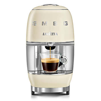 Smeg Lavazza A Modo Mio Coffee Machine Cream Curvissa