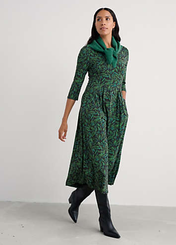 veronica midi dress Floral Square Neck Veronica Midi Dress