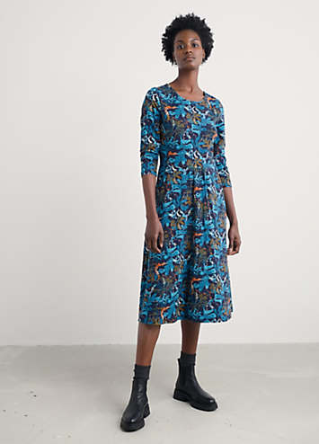 seasalt cornwall ladies dresses Seasalt Cornwall Teal April Dress