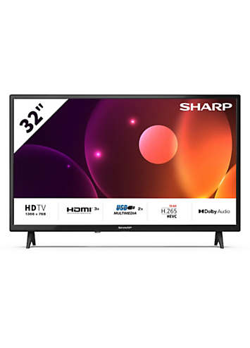 Sharp 32FA2K 32 Inch HD Ready LED TV | Curvissa