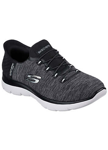 Skechers mesh memory hot sale foam