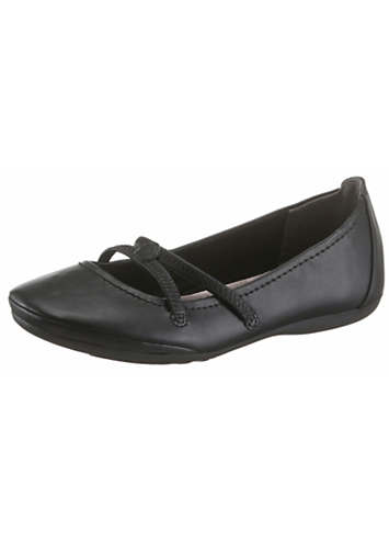 elasticated ballerinas