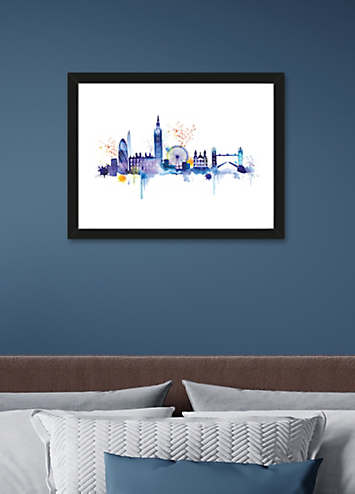 The Art Group Summer Thornton London Skyline Framed Print | Curvissa