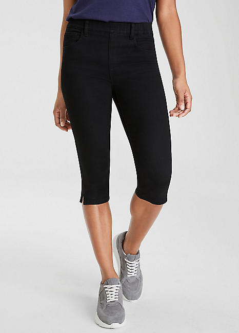 Arizona Slim Fit Capri Jeans