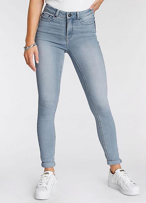 Arizona Ultra Soft High-Waist Skinny-Fit Jeans | Curvissa