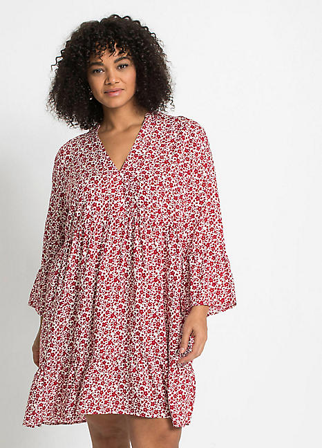 Ladies Dresses Bon Prix Clothing Uk Bonprix Printed Midi Dress By