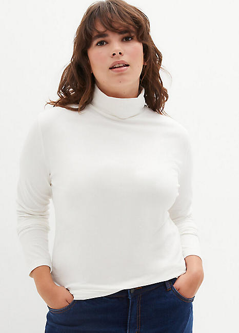 bonprix Poloneck Jumper