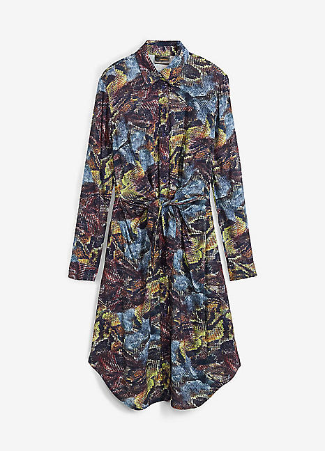 chiffon shell dress