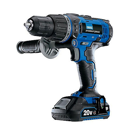 Draper Storm Force 20V Cordless Combi Drill Curvissa