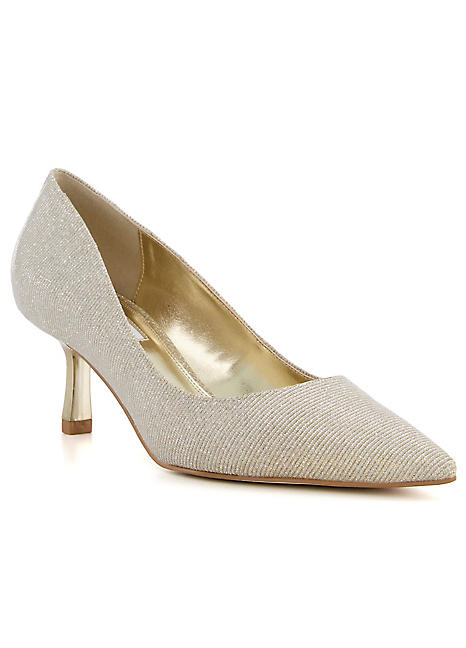 Gold court shoes clearance dune