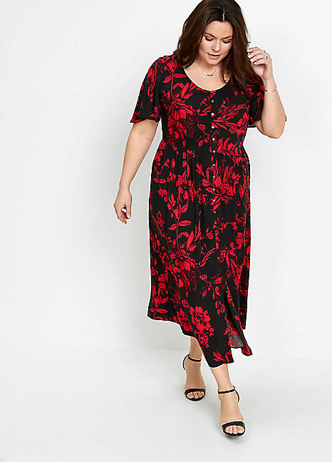 Floral Maxi Dress by bonprix