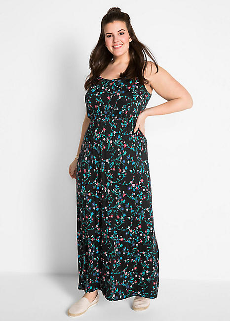floral print maxi